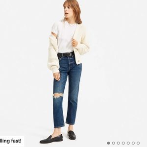 Everlanne 90s cheeky jean vintage dark wash